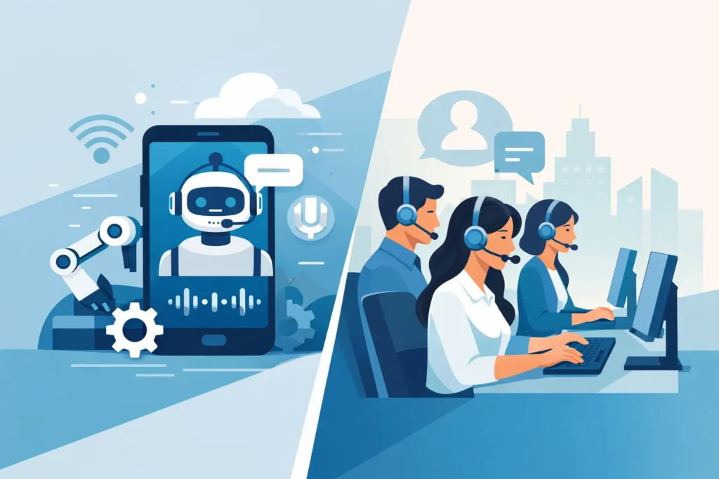 Automated Phone Support vs Call Center