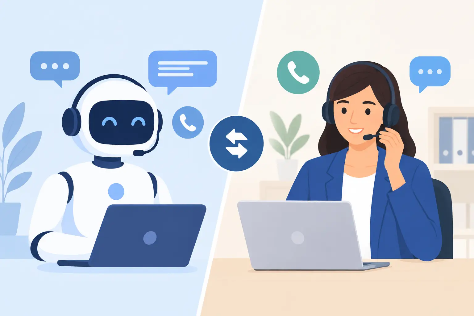 Virtual Agents Versus Answering Services